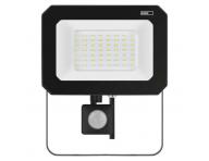 LED reflektor SIMPO s pohybovm idlem, 50 W, ern, neutrln bl Emos ZS2343