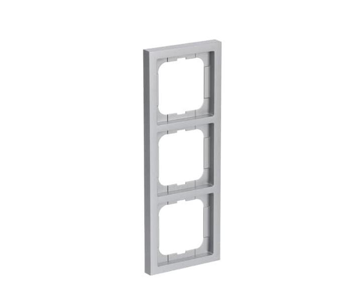 Rmeek trojnsobn, pro vodorovnou i svislou mont ABB Future 2CKA001754A4308 - hlinkov stbrn